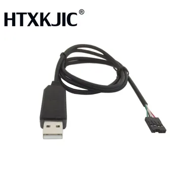 1 шт. PL2303 PL2303HX кабель USB-UART TTL модуль 4p 4-контактный преобразователь RS232 100 шт./лот
