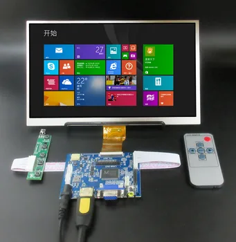 10,1 Дюймов 1024*600 Экран ЖК-Дисплей TFT Монитор Драйвер Платы Управления HDMI-Совместимый VGA AV Для Lattepanda, Raspberry Pi