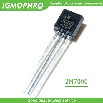 20ШТ 2N7000 TO92 МОП-транзистор с малым сигналом 200 аМпер, 60 Вольт N-канальный TO-92 Оригинальный и новый