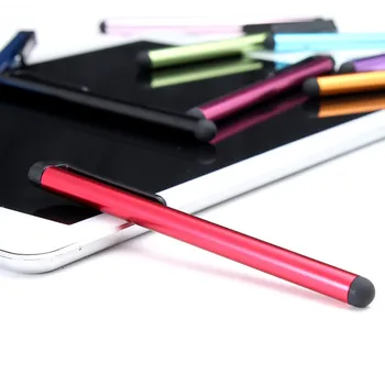 50 шт. Универсальный стилус с сенсорным экраном для iPad iPhone, 13 X Емкостная сенсорная ручка, карандаш с зажимом для смартфона, планшета