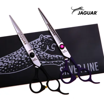 7-дюймовые Профессиональные Парикмахерские ножницы для стрижки волос, парикмахерские ножницы розового и черного цвета, высокое качество