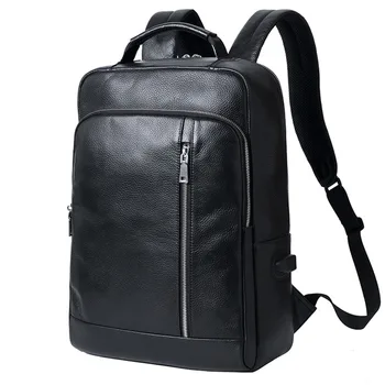 AETOO кожаная мужская сумка на плечо baotou из воловьей кожи, молодежная модная сумка большой емкости, вертикальный рюкзак