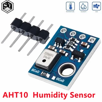 AHT10 Высокоточный цифровой датчик температуры и влажности, модуль измерения I2C-связи, заменяющий DHT11 SHT20 AM2302