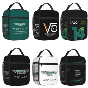 Aston Martin F1 Изолированные сумки для ланча Термосумка Ланч-боксы Кулер Термосумка для ланча Сумки для пикника для студенток