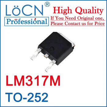 LoCN 100ШТ LM317MDT LM317M LM317 TO252 SMD DPAK Mosfets Китайские новые высококачественные
