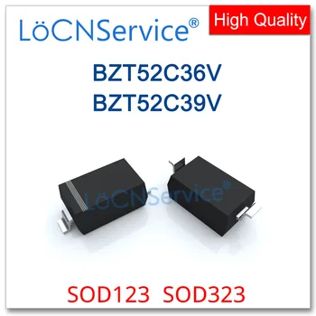 LoCNService 3000 ШТ. SOD123 SOD323 BZT52C36V 36 В BZT52C39V 39 В китайский 0805 1206