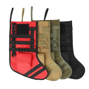 MOLLE Тактический Рождественский чулок для носков, сумка для сброса, Утилита EDC, сумка для хранения, Военная Боевая охотничья упаковка, Подсумок