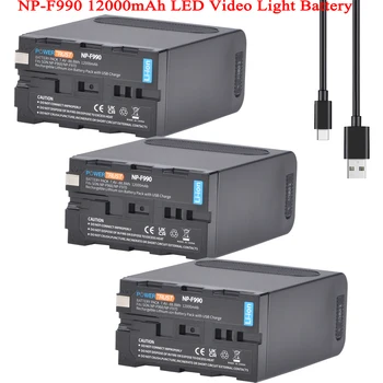 NP-F990, NP-F960, Аккумулятор для камеры Sony NP-F970, NP-F570, NP-F770, для светодиодной видеокамеры Yongnuo Godox YN300Air II YN300 III YN600