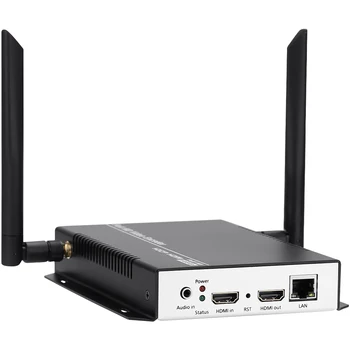 URay HEVC H.265 HDMI VideoTo SRT RTSP RTMP HTTP Потоковый Кодировщик Беспроводной H265 H.264 HD Video To IP Stream Encoder WiFi