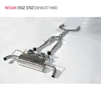Автомобильные Аксессуары HMD Выхлопная Система Catback для Nissan 350Z 370Z С Коллектором Каталитического Нейтрализатора Автоматическая Модификация Глушителя