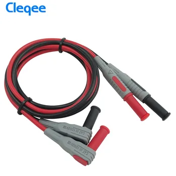 Бесплатная доставка Мультиметрический тестовый кабель Cleqee P1033, литая под давлением 4-миллиметровая вилка типа 