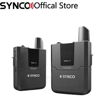 Беспроводной микрофон SYNCO WMic-T1, Камера для видеосъемки, Домашняя студия, Аудио Микрофон для караоке, Микрофоны, Профессиональный микрофон
