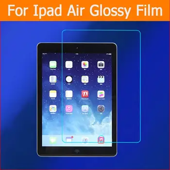 Высококачественная прозрачная глянцевая защитная пленка для iPad Air 1/Air 2 с 9,7-дюймовым передним HD-ЖК-экраном + чистые салфетки