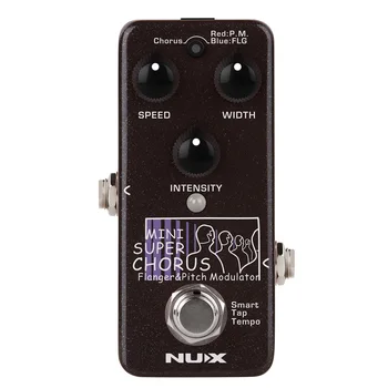 Гитарная Педаль NUX NCH-5 Mini SCF Mini Super Chorus Mini Super Chorus Flanger & Pitch Modulation Мини-Корпус