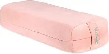 Губчатая подушка для йоги для восстановительной йоги, подушка для медитации-розовая, в комплекте чехол