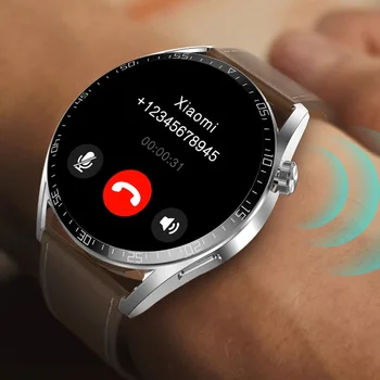 Для Motorola Moto G9 Power G8 Play Смарт-Часы NFC Мужские ЭКГ PPG Bluetooth Вызов Кровяное Давление Модные Браслеты Браслет Фитнес