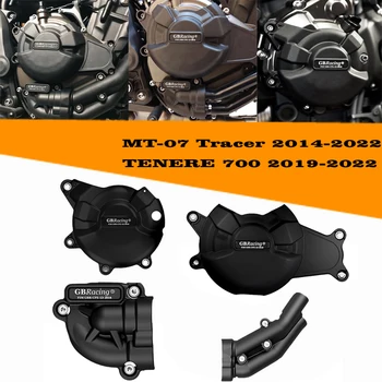 Для Yamaha MT-07 Tracer 2014-2022 Tenere 700 2019-2022 Защита крышки двигателя для GBRacing