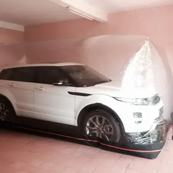 Защита автомобиля гаражный пузырь водонепроницаемый наружный надувной прозрачный чехол для автомобиля