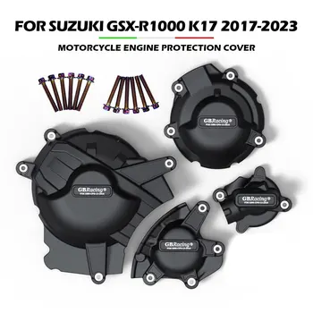 Защитные чехлы для крышки двигателя Мотоциклов GSX-R 1000 Для Suzuki GSXR1000 K17 2017-2021 2022 2023 Для GB Racing Защитный Комплект Чехол
