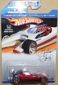 Колеса Hoot 1/64 Honda Designer challenge, модель автомобиля из сплава, игрушка, редкая коллекция