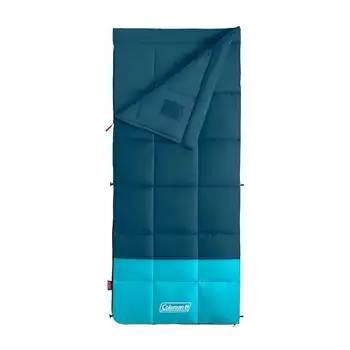Компактный прямоугольный спальный мешок с углом наклона 20 градусов по фаренгейту, вместительный