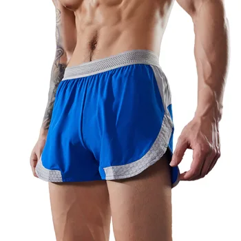 Летние мужские спортивные шорты, быстросохнущие свободные повседневные шорты для бега, марафона, баскетбола, тренировочных штанов для фитнеса
