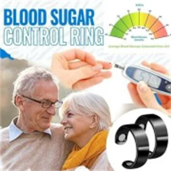 Модное кольцо для контроля уровня сахара в крови Диабетический Монитор Здоровый Измеритель уровня сахара в крови