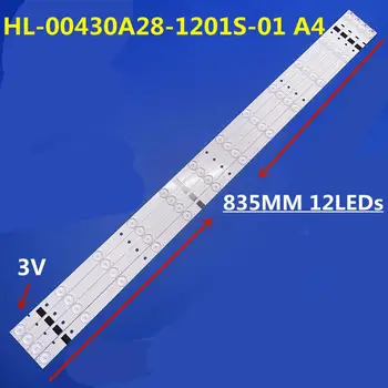 Новые 4 шт. светодиодные ленты 12 ламп для HL-00430A28-1201S-01 A4 180.DT0-431900-0H 43AF2600 43cf37-t2 cx430dledm