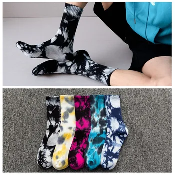 Новые товары для осени и зимы, высококачественные толстые носки-тюбики с завязками, хлопковые носки для спорта на открытом воздухе с полотенцем снизу