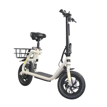 Новый электрический скутер ESWING с литий-ионным аккумулятором 36V 7.5Ah 10.2Ah с корзиной для взрослых