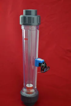 Ротаметр воды из пластиковой трубки трубопровода LZS-32A с сигнализацией расхода с верхним или нижним пределом