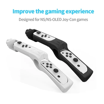 Рукоятка в форме пистолета, Чувствительный Джойстик для переключателяNS/NS OLED Игровой контроллер, Геймпад Joypad, Игровые аксессуары