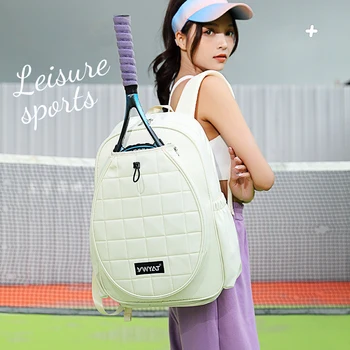 Рюкзак для тенниса и бадминтона для мужчин YWYAT Большой емкости с отделением для обуви, сумка для спортивных ракеток для спортзала