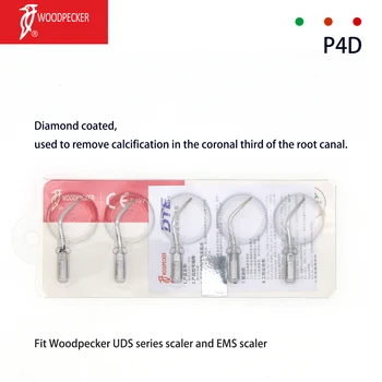 Скейлер Woodpecker Scaling Endo Tips для лечения корневых каналов P4D серии UDS серии EMS