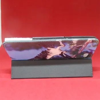 Трехстворчатый чехол из искусственной кожи с принтом для планшета DEXP Ursus NS470 3G 7 Дюймов
