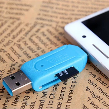 Флеш-накопитель 2 в 1 USB OTG Card Reader Высокоскоростной Флэш-накопитель Реальной Емкости Memory Stick Подходит Для бесплатного телефона ofertas con envio