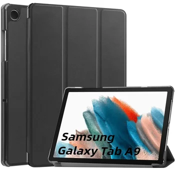 Флип-чехол для Samsung Galaxy Tab A9 2023 11-дюймовый Чехол для планшета с функцией автоматического переключения в режим Сна Smart Cover для Galaxy Tab A9 Подставка Защитная Оболочка